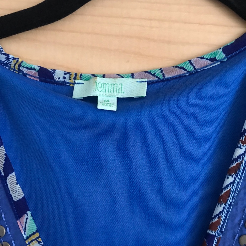 Patterned Blouse - Picture 4 of 4